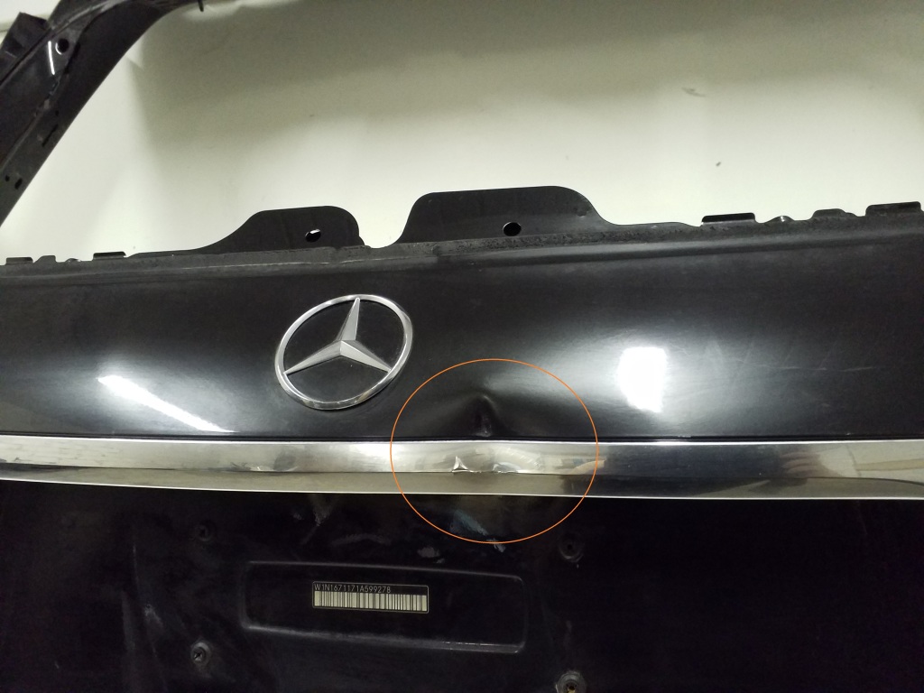 MERCEDES-BENZ GLE W167 (2019-2024) Bagasjelokk bak 24967777