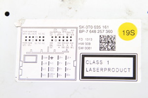 Skoda Superb (2008–2015) Radio (head unit) 3T0035161 - 4