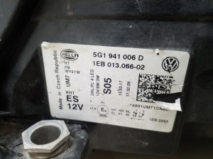 Volkswagen Golf VII (2012–2026) Headlight 5G1941006D - 6