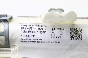 Skoda Superb (2008–2015) Katuse turvapadi 3T0880741 - 3