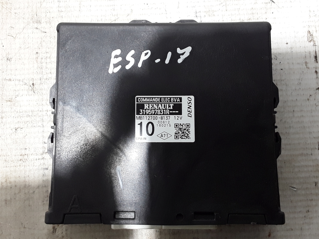 RENAULT Espace 5 generation (2015-2023) Other Control Units 319597831R 21020239