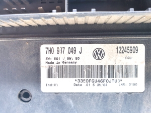 Volkswagen Multivan V (2003–2026) Komfortsteuergerät 12245909 - 2