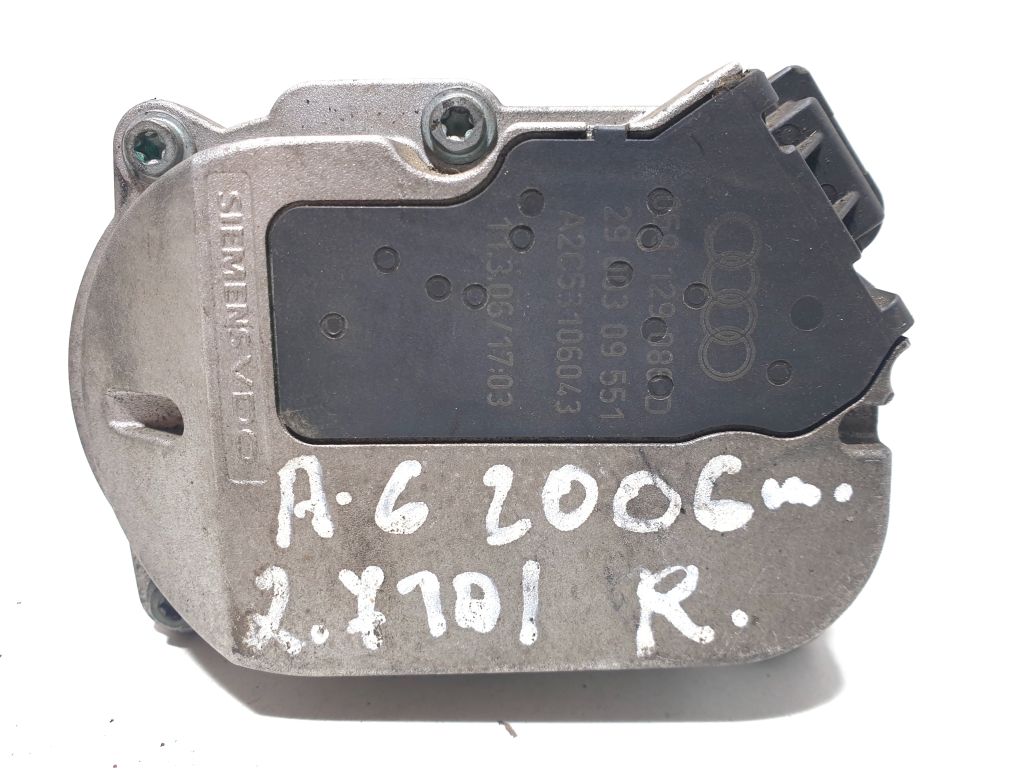 Used AUDI A6 Intake manifold valve motor 96551500R