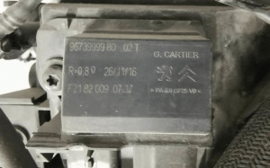 Peugeot Expert III (2017–2026) Ensemble de radiateurs et ses pièces 9673999980 - 2