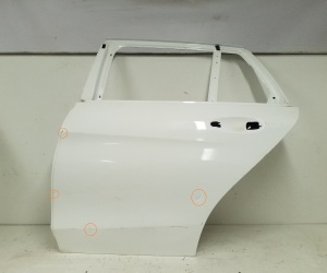 Mercedes Benz C-Class 205 (2014–2021) Rear side doors A2057320310 - 6