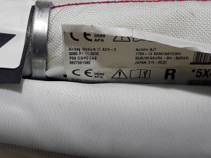 Peugeot 208 (2019–2026) Katuse turvapadi 9827991580 - 2