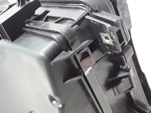  Fuse box housing under the hood 