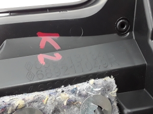 RENAULT Kangoo III (2021–2026) Dashboard trim 689213134R - 3