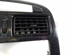 TOYOTA Avensis T22 (1997–2003) Dashboard air vent grilles 55405-05040 - 2