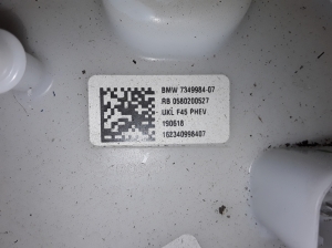 Mini Countryman F60 (2016–2026) Kütusepump paagis 7349984 - 2