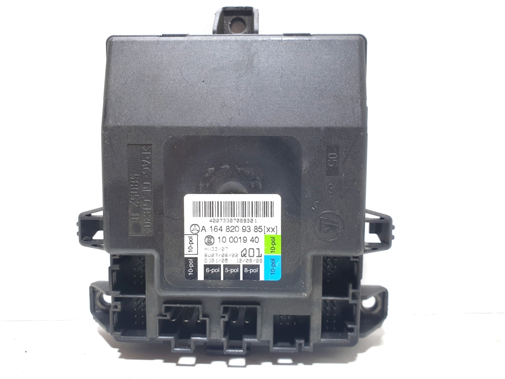 Mercedes Benz ML-Class 164 (2005–2011) Front door control unit A 164 820 93 85 Mercedes Benz ML-Class 164 (2005–2011) Front door control unit A 164 820 93 85