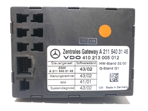  Gateway control module 