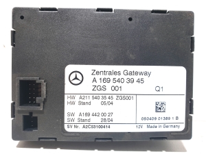 Central locking control unit - A 169 540 39 45