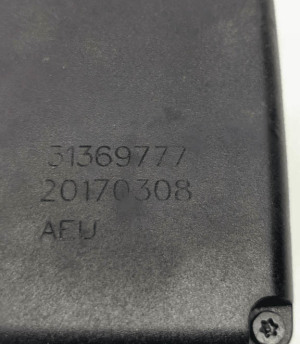 Rear seat belt buckle - 31369777