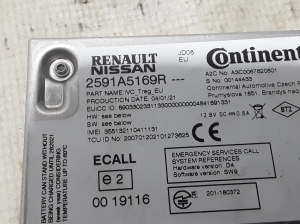 Dacia Sandero III (2021–2026) Control unit 2591A5169R - 2