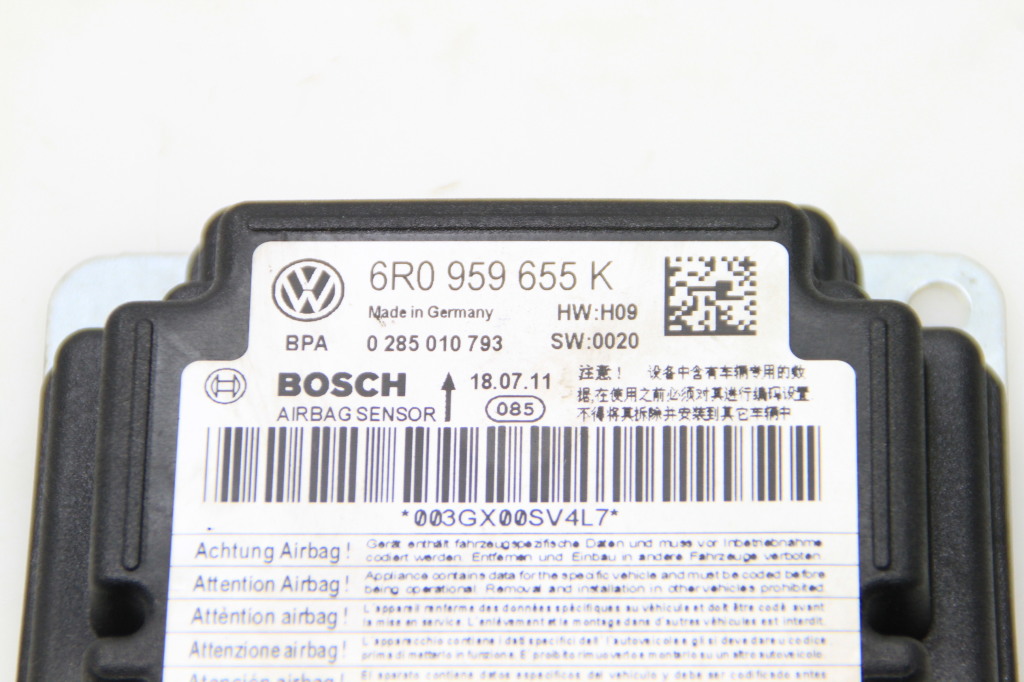 SKODA Fabia 2 generation  (2010-2014) SRS Control Unit 6R0959655K 25095543