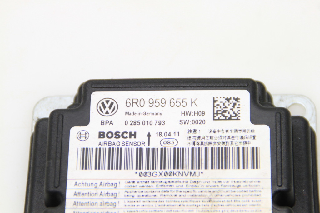 SKODA Fabia 2 generation  (2010-2014) SRS Control Unit 6R0959655K 25095474