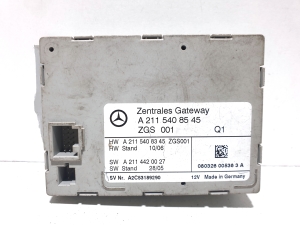Central locking control unit - A 211 540 85  45
