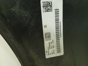 Mercedes Benz CLA-Class W118 (2019–2026) Tagumine kaitseraud A1188855002 - 2