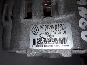 RENAULT Kangoo (1997–2009) Lichtmaschine 8200468131 - 2
