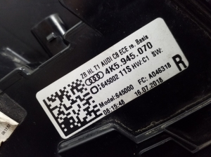 AUDI A6 C8 (2018–2025) Eckleuchte hinten 4K5945070 - 3