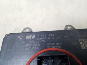 BMW 7 SERIJA F02 (2008–2015) Light control module 7439094 - 3
