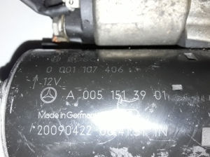 Mercedes Benz CLC-Class 204 (2007–2011) Starter 0001107406 - 3