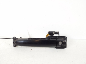   Front door external opening handle and its details  -  