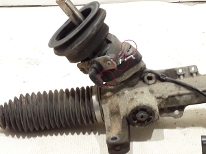Mercedes Benz GLA-Class 156 (2013–2019) Steering rack 6820000308 - 4