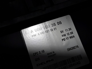 Mercedes Benz GLA-Class 156 (2013–2019) Gearbox control unit A0009003606 - 2