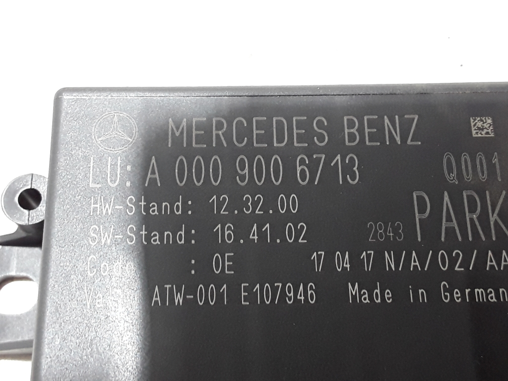MERCEDES-BENZ GLA-Class X156 (2013-2020) Parkavimo daviklių (parktronikų) valdymo blokas A0009006713 21051637