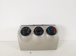 Heater control panel