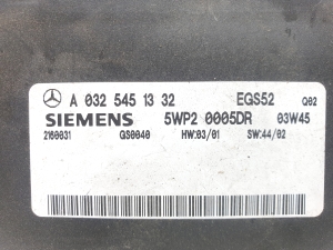 Mercedes Benz CLK-Class 209 (2002–2009) Steuergerät A 032 545 13 32   5WP2 0005DR - 2