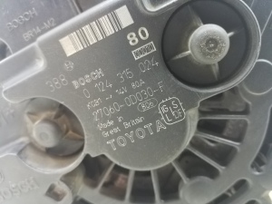 TOYOTA Corola Verso E12 (2001–2004) Generaator 270600D030 - 4