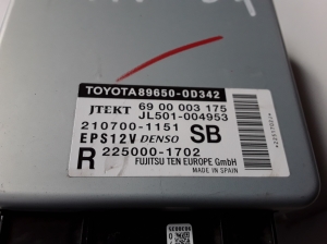 TOYOTA Yaris (2011–2020) Servolenkungspumpenmodul 896500D342 - 2