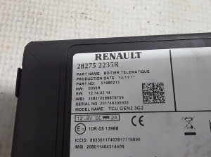 Smart Forfour (2014–2026) Control unit 282752235R - 2