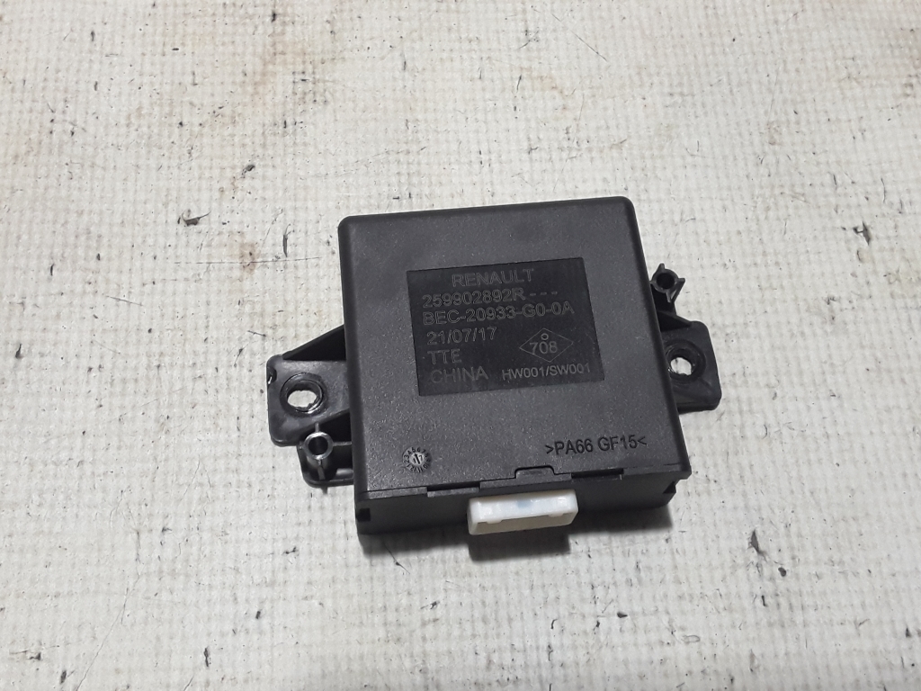 SMART Forfour 2 generation (2015-2023) Other Control Units 259902892R 21052384