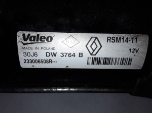 Mercedes Benz Citan 415 (2012–2021) Starter 233006508R - 3