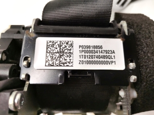 VOLVO S60 II (2010–2018) Tagumine turvavöö 039818856 - 3