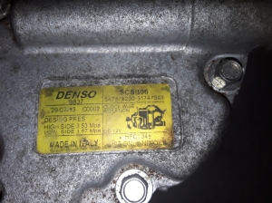 FIAT 500 (2007–2026) A/C compressor 5A7875200 - 3