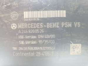 Mercedes Benz GLA-Class 156 (2013–2019) Front seat control unit A 246 820 05 26 - 2