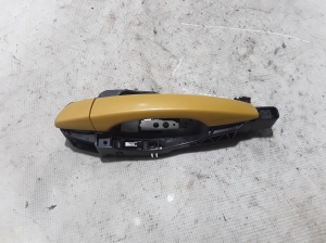 Rear side door exterior handle and its parts