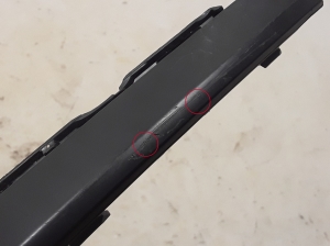 VOLVO V60 (2018–2026) Unterer Spoiler der vorderen Stoßstange 32227206 - 3