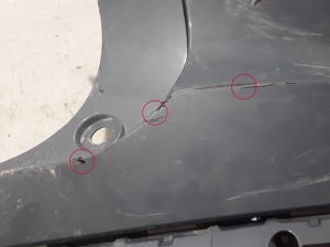 VOLVO XC40 (2017–2026) Eckteil der hinteren Stoßstange 31449337 - 5
