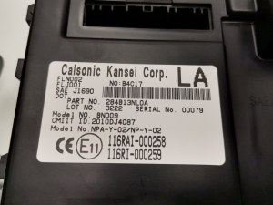 NISSAN Leaf I (2010–2017) Comfort control module 284B1NL0A - 2