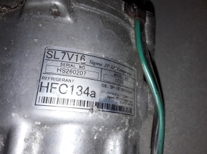 Volkswagen Sharan (1995–2010) A/C compressor HS260207 - 2