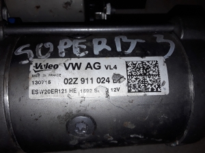 Skoda Superb (2015–2026) Starter 02Z911024L - 2