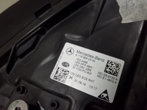 Mercedes Benz CLA-Class W118 (2019–2026) Scheinwerfer vorne A1189062500 - 3
