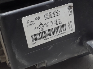 Volkswagen Caddy III (2004–2015) Scheinwerfer vorne 2K5941005A - 2