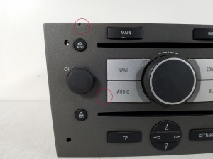 Opel Vectra C (2002–2008) Radio (head unit) 13188477 - 6